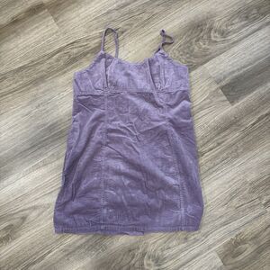 Women’s Wild Fable Purple Corduroy Jumper Dress Size XL